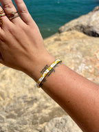 Jonc thaïlandais "Léïa" Jaune Kelyana Collection