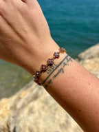 Bracelet "Mayaa" Lilas Kelyana Collection