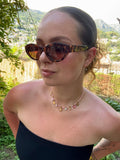 Collier "Éden" rose Kelyana Collection