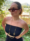 Collier sautoir "Emy" Kelyana Collection